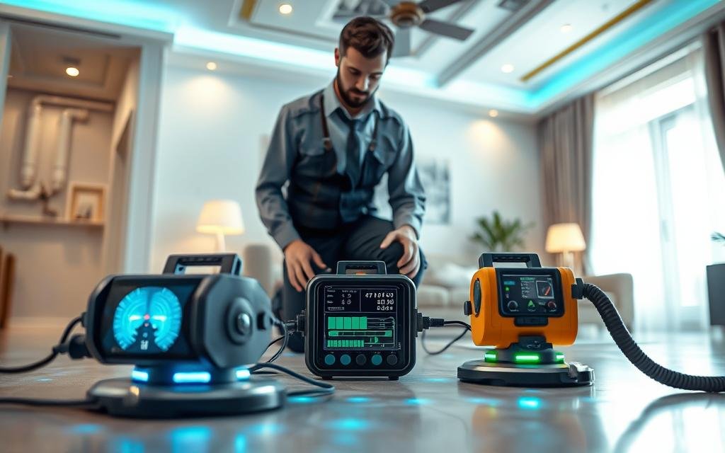 كشف تسرب المياة ابو العرج بجازان