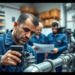 الأنظمة الرادارية والتحليل المجهري للموائع: الدليل التقني المتقدم في كشف تسربات المياه وحماية الكفاءة الهيكلية من التآكل الكيميائي